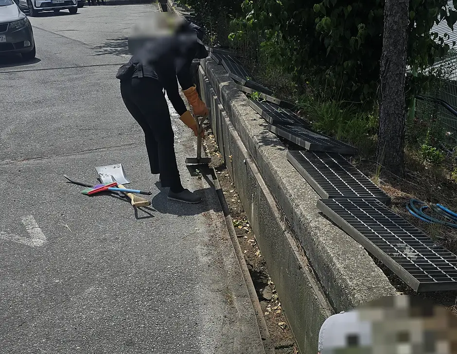 동작구 곰팡이제거청소 현장 시공 실사